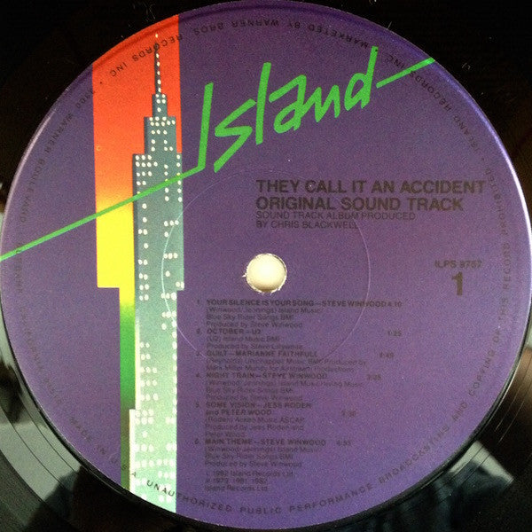 Various - Original Sound Track From They Call It An Accident - LP