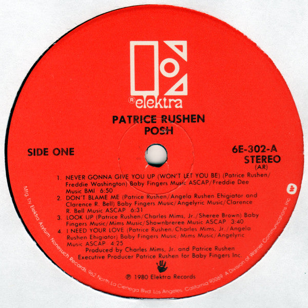 Patrice Rushen - Posh - LP