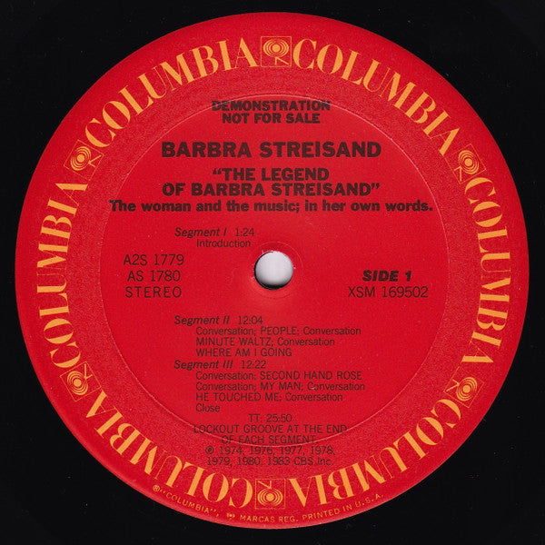 Barbra Streisand - The Legend Of Barbra Streisand - LP