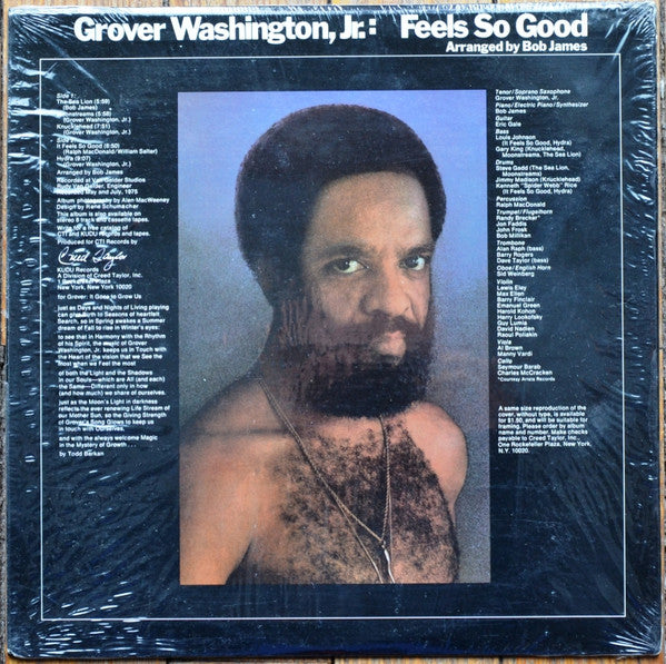 Grover Washington, Jr. - Feels So Good - LP