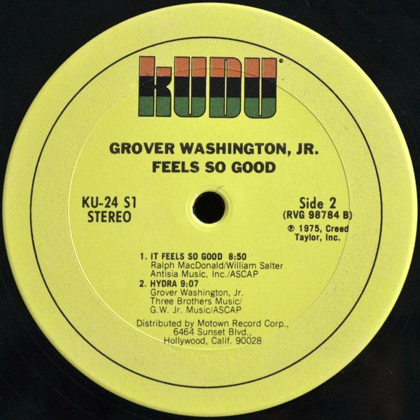 Grover Washington, Jr. - Feels So Good - LP