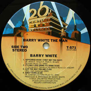 Barry White - Barry White The Man - LP