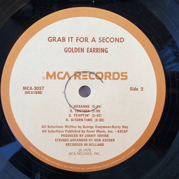 Golden Earring - Grab It For A Second - LP