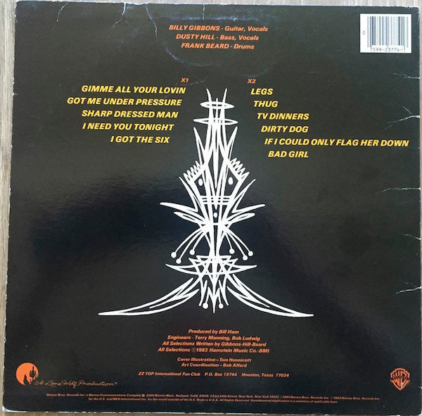 ZZ Top - Eliminator - LP