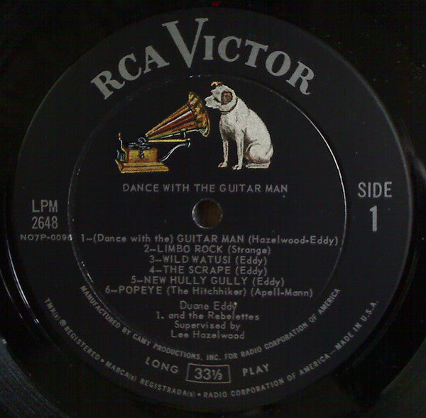 Duane Eddy - Dance With The Guitar Man - LP
