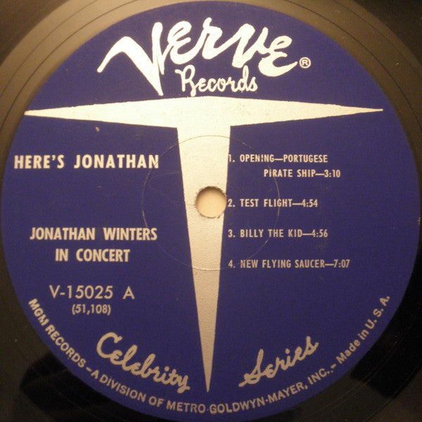 Jonathan Winters - Here's Jonathan - LP