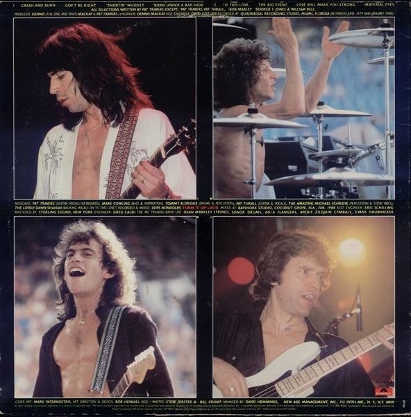 Pat Travers Band - Crash And Burn - LP