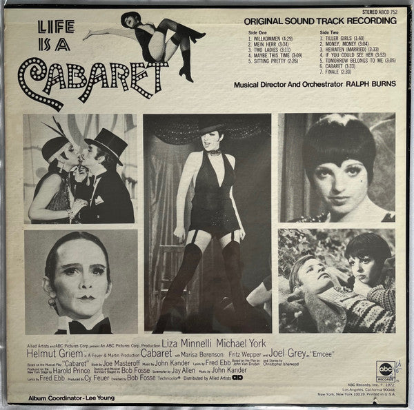 Various - Cabaret - Original Soundtrack Recording - LP