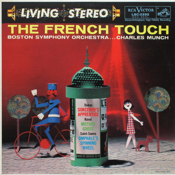 Boston Symphony Orchestra ... Charles Munch - The French Touch - LP