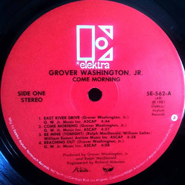 Grover Washington, Jr. - Come Morning - LP