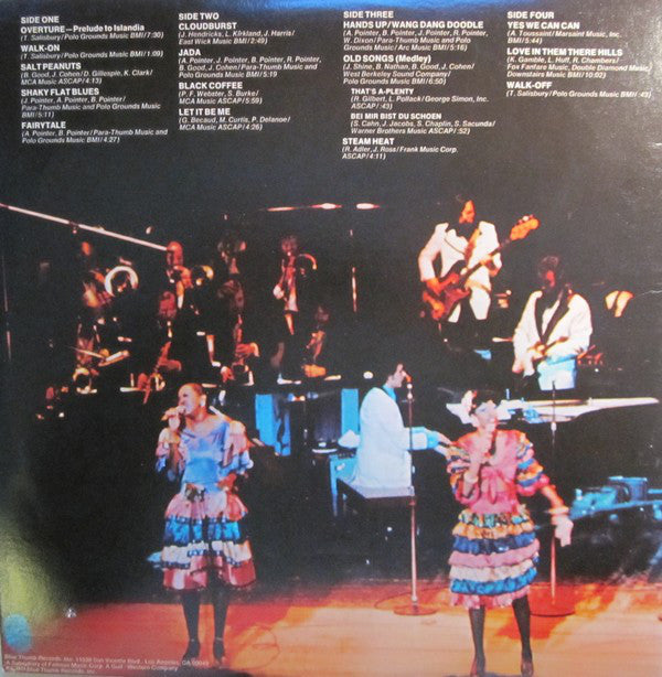 The Pointer Sisters* - The Pointer Sisters Live At The Opera House - LP