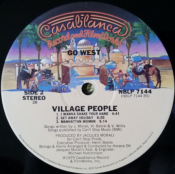 Village People - Go West - LP