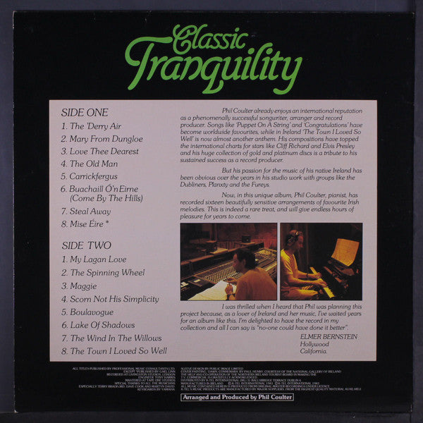 Phil Coulter - Classic Tranquility - LP