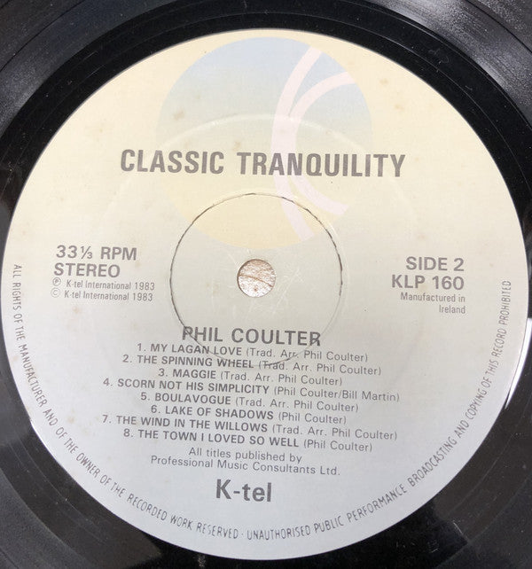 Phil Coulter - Classic Tranquility - LP