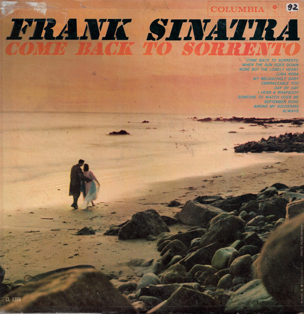 Frank Sinatra - Come Back To Sorrento - LP