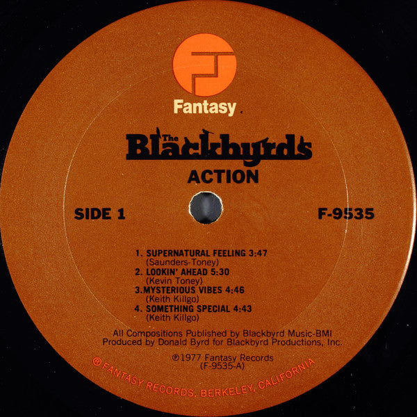The Blackbyrds - Action - LP