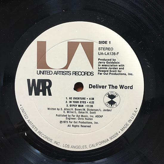 War - Deliver The Word - LP