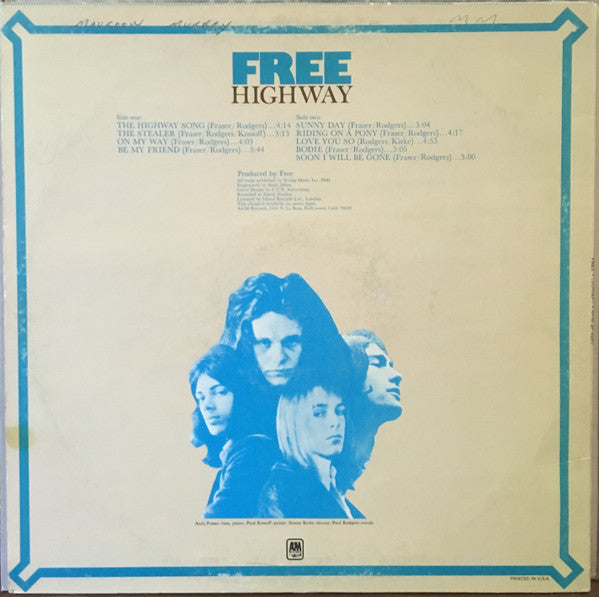 Free - Highway - LP