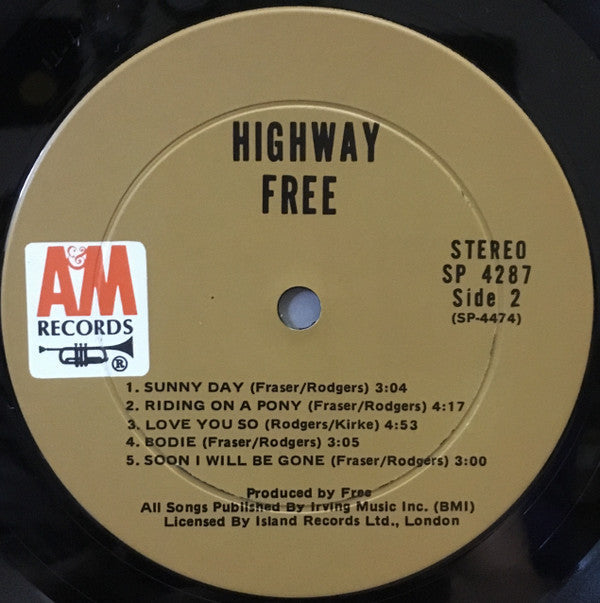 Free - Highway - LP