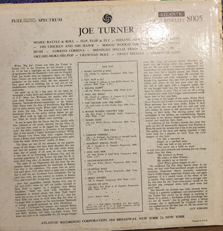 Joe Turner* - Rock & Roll - LP