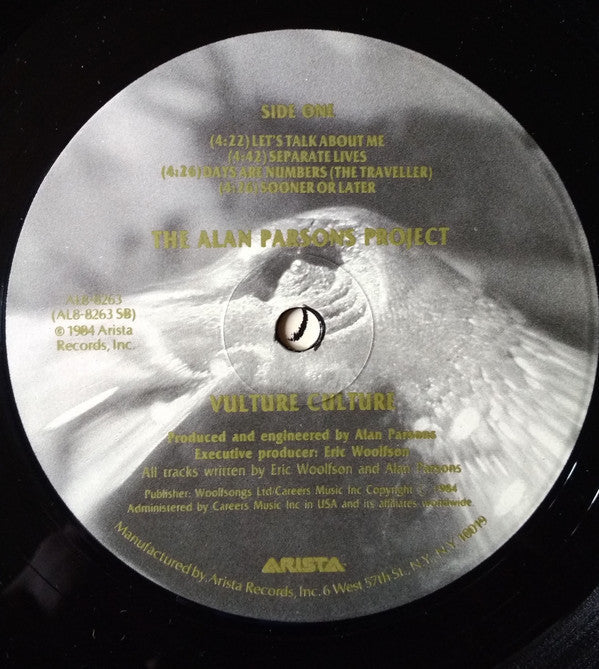 The Alan Parsons Project - Vulture Culture - LP