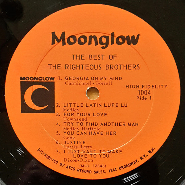 The Righteous Brothers - The Best Of The Righteous Brothers - LP