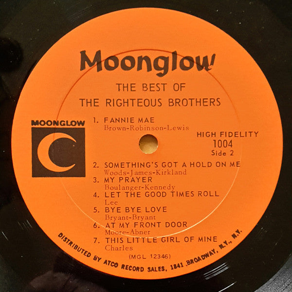 The Righteous Brothers - The Best Of The Righteous Brothers - LP