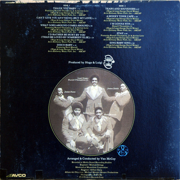 The Stylistics - Thank You Baby - LP