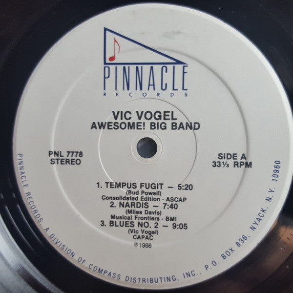 Vic Vogel Le Big Band - Awesome! - LP