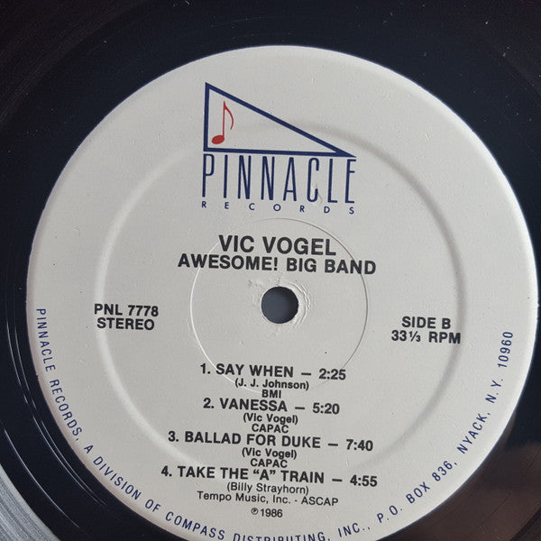 Vic Vogel Le Big Band - Awesome! - LP