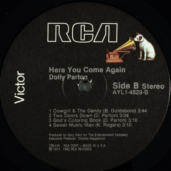 Dolly Parton - Here You Come Again - LP