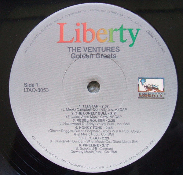 The Ventures - Golden Greats By The Ventures - LP