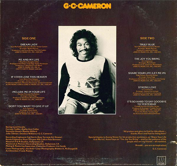 G.C. Cameron - G.C. Cameron - LP