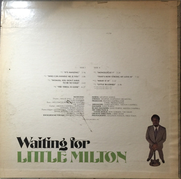 Little Milton - Waiting For Little Milton - LP