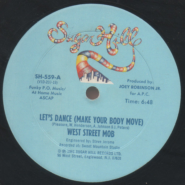West Street Mob - Let's Dance (Make Your Body Move) - LP