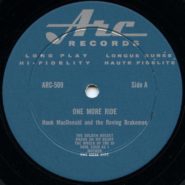 Hank MacDonald - One More Ride - LP