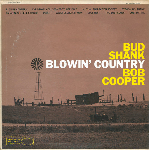 Bud Shank & Bob Cooper - Blowin' Country - LP