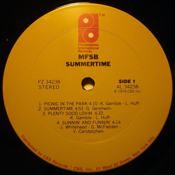 MFSB - Summertime - LP