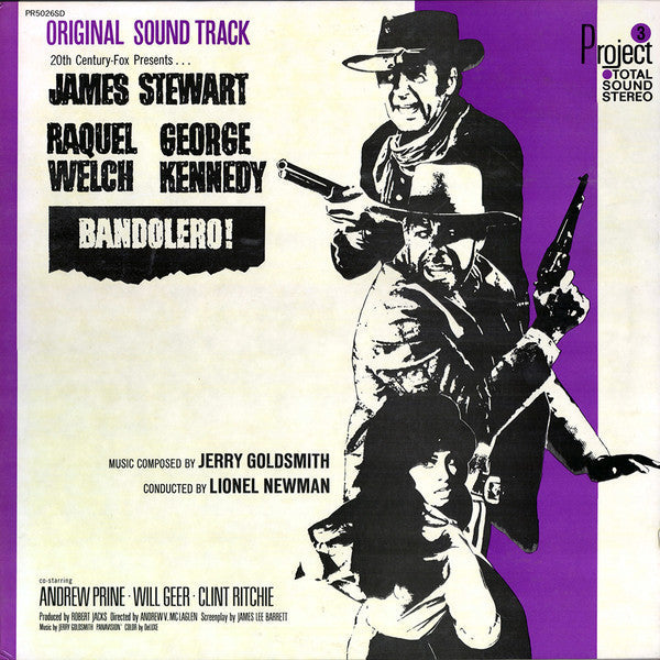 Jerry Goldsmith - Bandolero! (Original Soundtrack) - LP