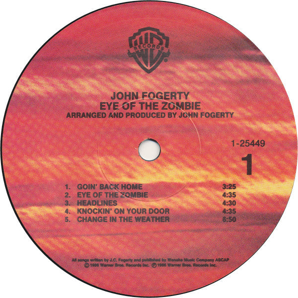 John Fogerty - Eye Of The Zombie - LP