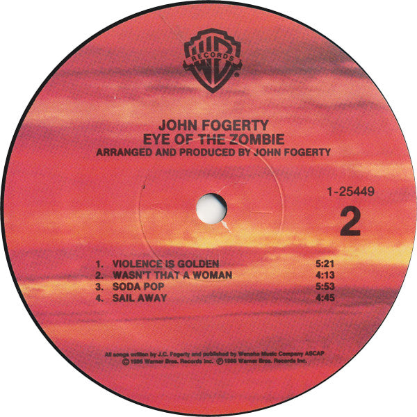 John Fogerty - Eye Of The Zombie - LP