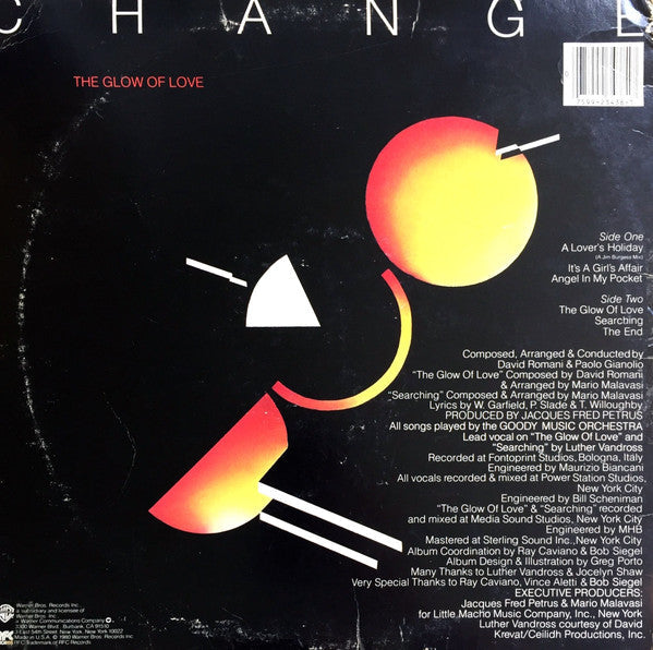 Change - The Glow Of Love - LP