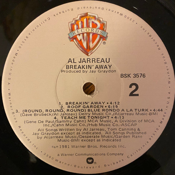 Al Jarreau - Breakin' Away - LP