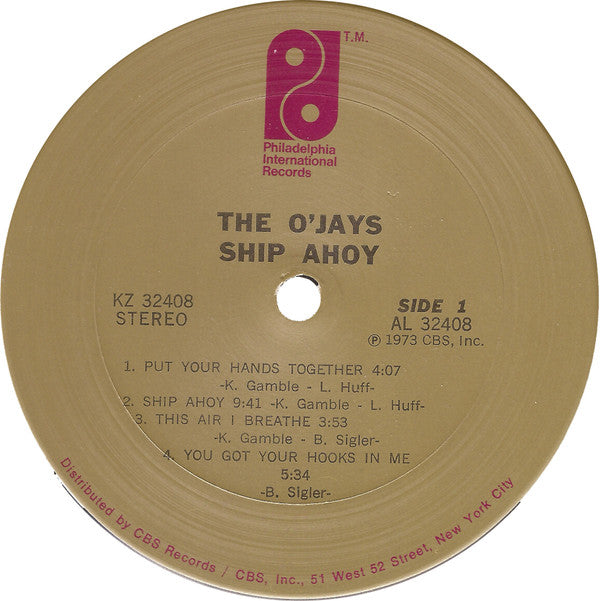 The O'Jays - Ship Ahoy - LP