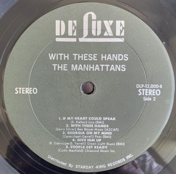 The Manhattans* - With These Hands - LP