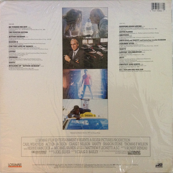 Various - Action Jackson (Original Motion Picture Soundtrack) - LP