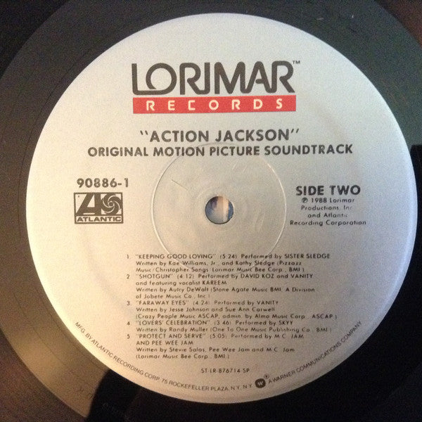 Various - Action Jackson (Original Motion Picture Soundtrack) - LP