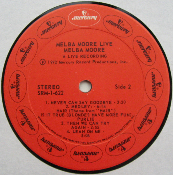 Melba Moore - Melba Moore Live! - LP