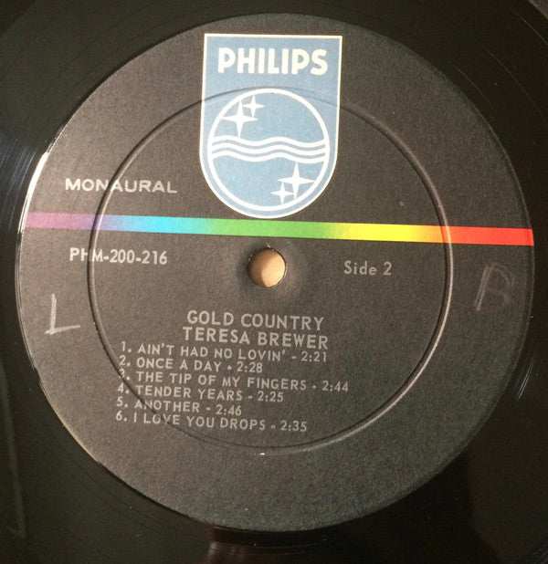 Teresa Brewer - Gold Country - LP