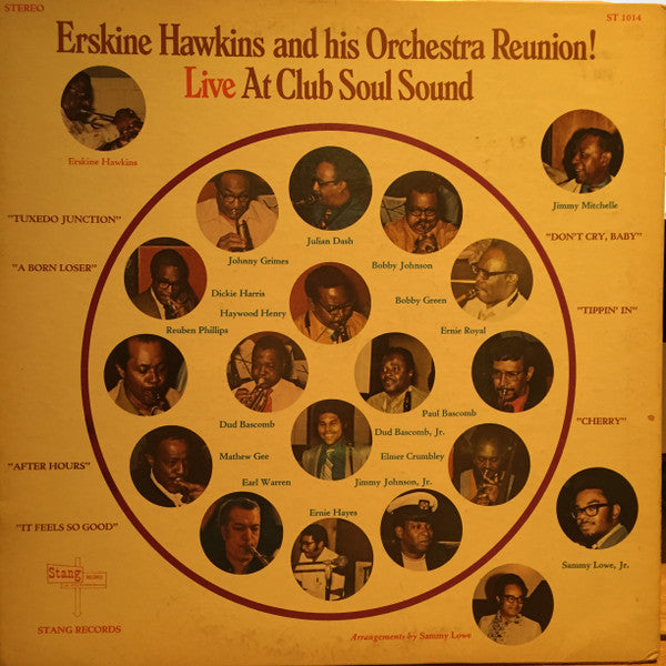 Erskine Hawkins And His Orchestra - Live At Club Soul Sound - LP